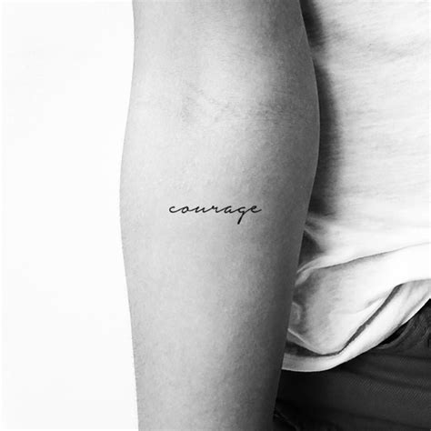 courage tattoo|courage tattoos for women.